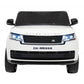 Carro elétrico para criança RANGE ROVER SV 4X4 12v14ah Branco 2 Lugares c/ RODAS DE BORRACHA & ASSENTO EM PELE