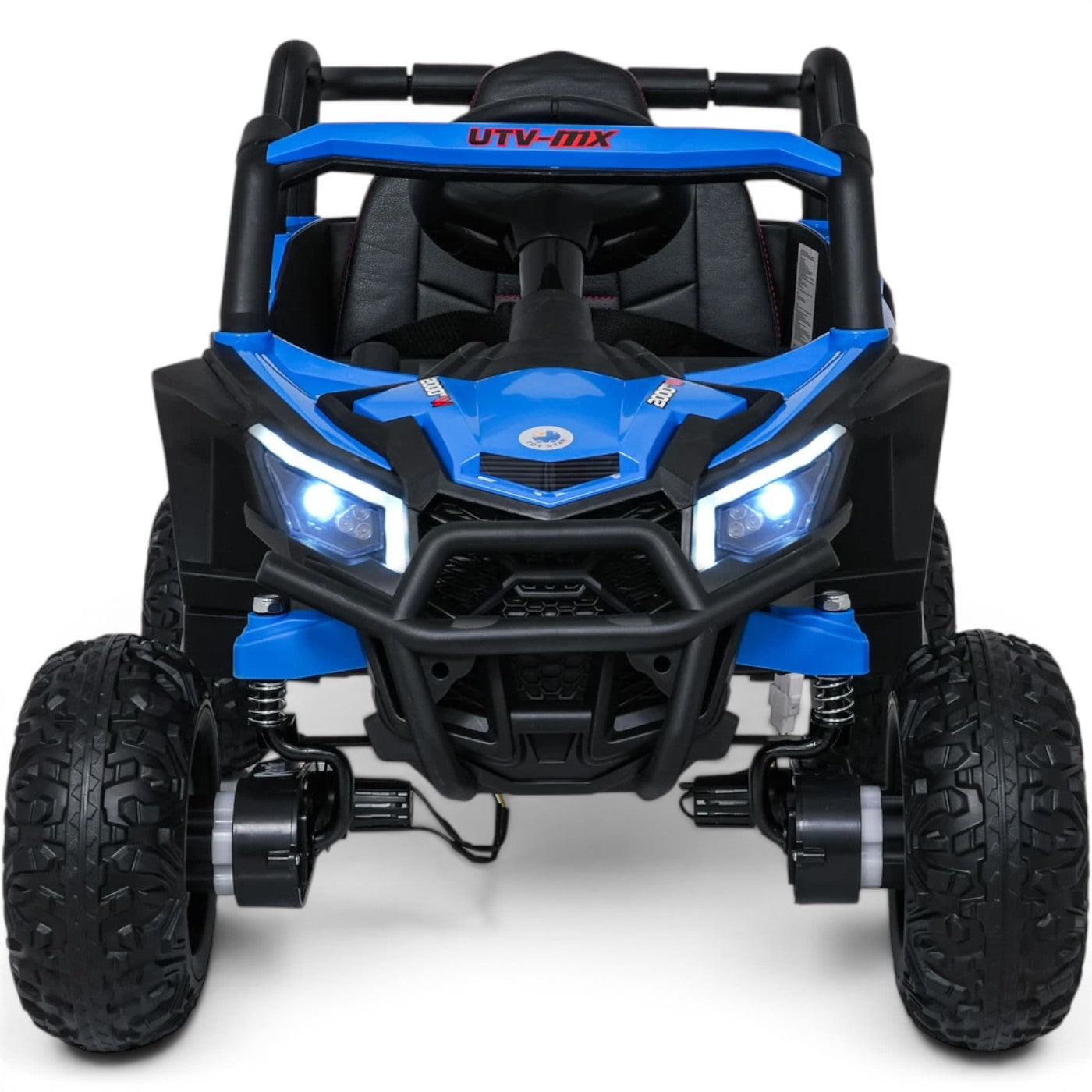 Carro Elétrico para Criança Buggy UTV-MX 12v Azul BATERIA DE LITIO c/ RODAS DE BORRACHA & ASSENTO EM PELE