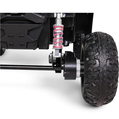 Carro Elétrico para Criança Buggy UTV-MX 12v Azul BATERIA DE LITIO c/ RODAS DE BORRACHA & ASSENTO EM PELE