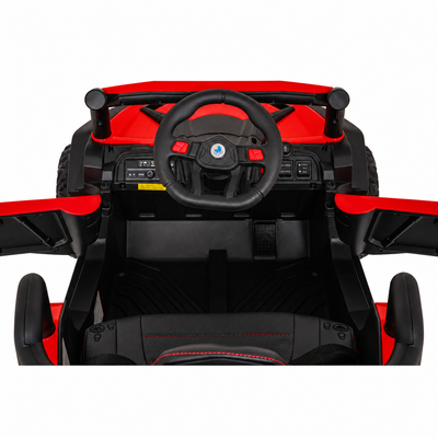 Carro Elétrico para Criança Buggy UTV-MX 12v Vermelho BATERIA DE LITIO c/ RODAS DE BORRACHA & ASSENTO EM PELE