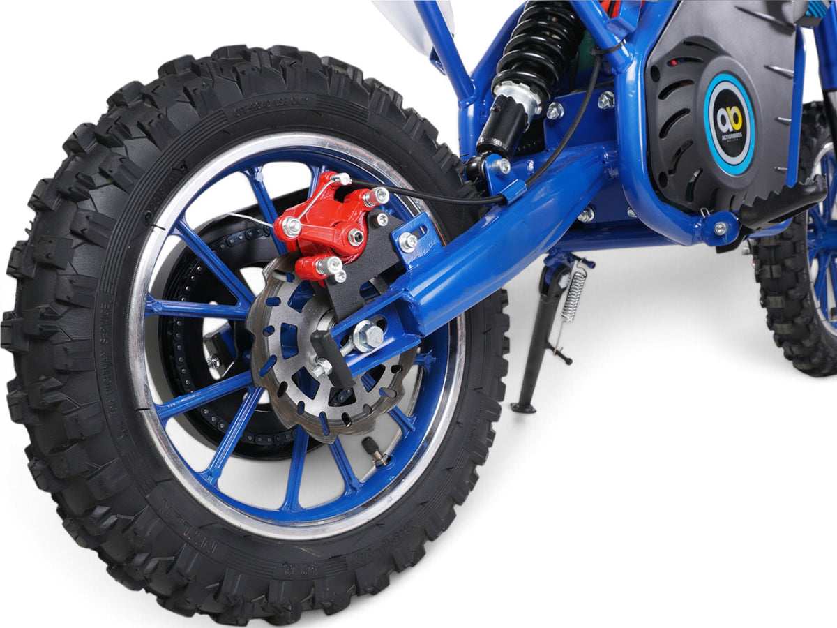 Mota de cross elétrica Viper azul
