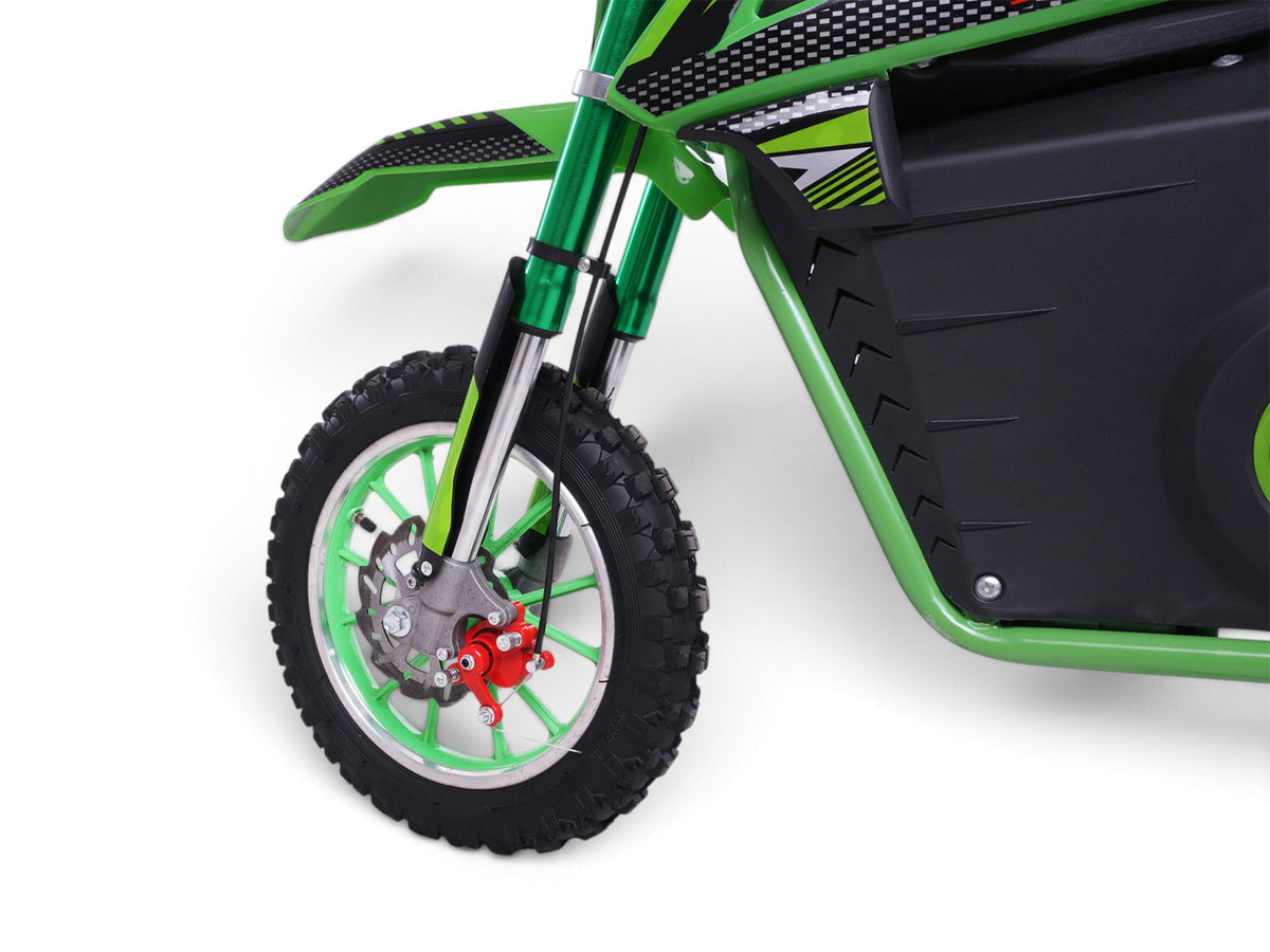 Mota de cross elétrica Viper verde