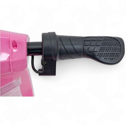 Mota Elétrica para Criança  Vespa Style 24v 350watts até 16Km/h Rosa c/ RODAS PNEUMÁTICAS & ASSENTO EM PELE