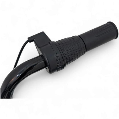 Mota Elétrica para Criança  Chopper Warrior 36v 350watts até 16Km/h Cinzenta c/ RODAS PNEUMÁTICAS & ASSENTO EM PELE