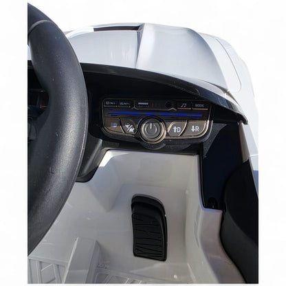 Carro Elétrico para Criança Mercedes CLE53 Branco 12v c/ RODAS DE BORRACHA & ASSENTO EM PELE