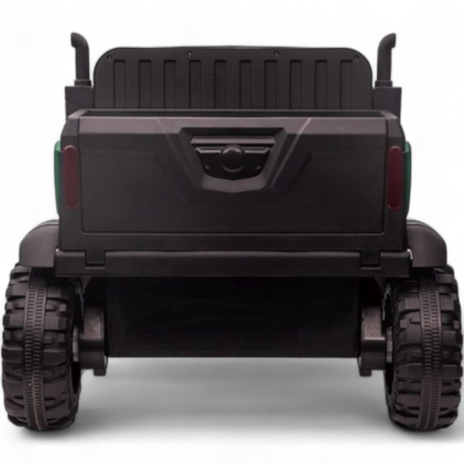 Carro Elétrico para Criança FARM TRUCK 12v Verde 4x4 c/ RODAS DE BORRACHA & ASSENTO EM PELE