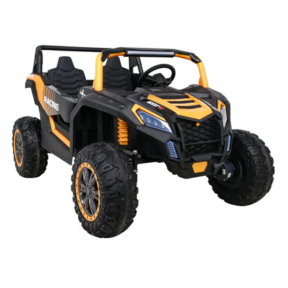 Carro Elétrico para Criança BUGGY ATV RACING 24v Gold c/ RODAS DE BORRACHA & ASSENTO EM PELE
