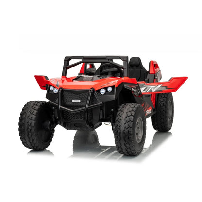 Carro Elétrico para Criança BUGGY RTR 4x4 24v Vermelho 2 LUGARES, RODAS DE BORRACHA & ASSENTO EM PELE