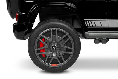 Carro Elétrico para Criança MERCEDES G63 12v Preto c/ RODAS DE BORRACHA & ASSENTO EM PELE