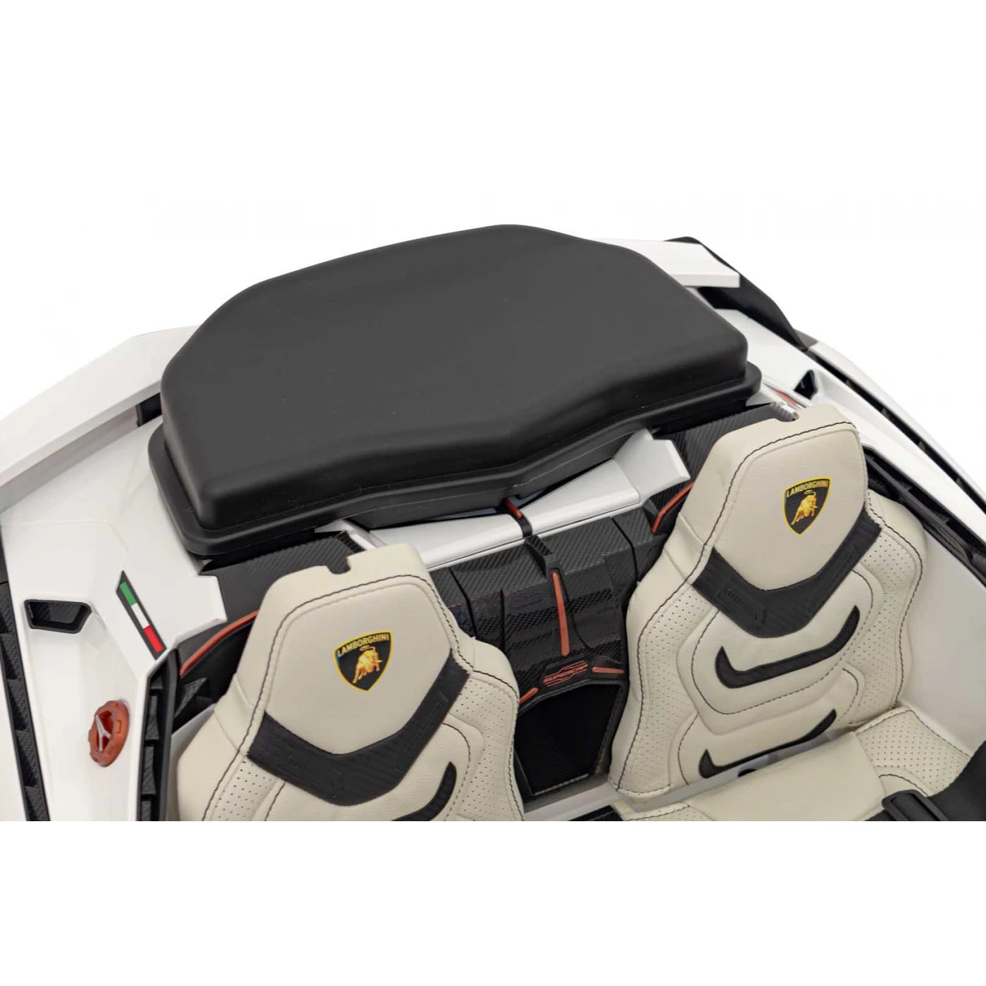 Carro Elétrico para Criança Lamborghini Sian 2 24v c/ RODAS DE BORRACHA & ASSENTO EM PELE