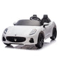 PRÉ-VENDA Carro Elétrico para Criança Maserati Branco 4x4 2 LUGARES 24v c/ RODAS DE BORRACHA & ASSENTO EM PELE
