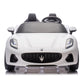 PRÉ-VENDA Carro Elétrico para Criança Maserati Branco 4x4 2 LUGARES 24v c/ RODAS DE BORRACHA & ASSENTO EM PELE