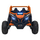 PRÉ-VENDA Carro Elétrico para Criança MAVERICK STYLE RR 4x4 24v Laranja c/ RODAS DE BORRACHA & ASSENTO EM PELE