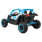 PRÉ-VENDA Carro Elétrico para Criança MAVERICK STYLE RR 4x4 24v Azul c/ RODAS DE BORRACHA & ASSENTO EM PELE