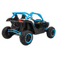 PRÉ-VENDA Carro Elétrico para Criança MAVERICK STYLE RR 4x4 24v Azul c/ RODAS DE BORRACHA & ASSENTO EM PELE
