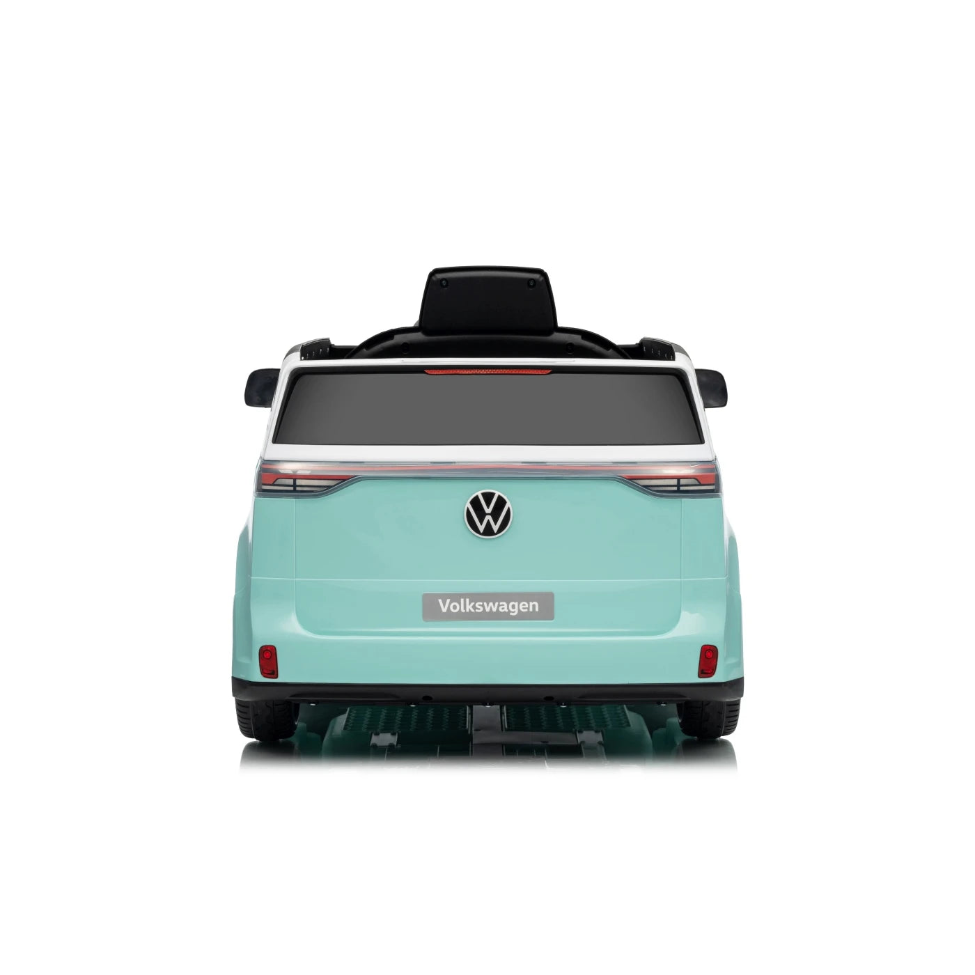 Carro elétrico para Criança Volkswagen ID Buzz Azul c/ rodas de borracha e assento em pele