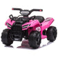 PRÉ VENDA Mini Moto 4 Elétrica para Crianças 6v Rosa c/ rodas de plástico