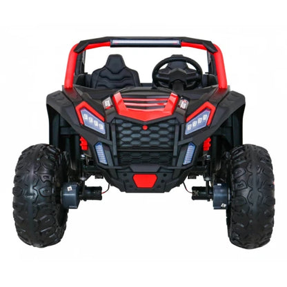 Carro Elétrico para Criança BUGGY ATV RACING 24v Vermelho c/ RODAS DE BORRACHA & ASSENTO EM PELE