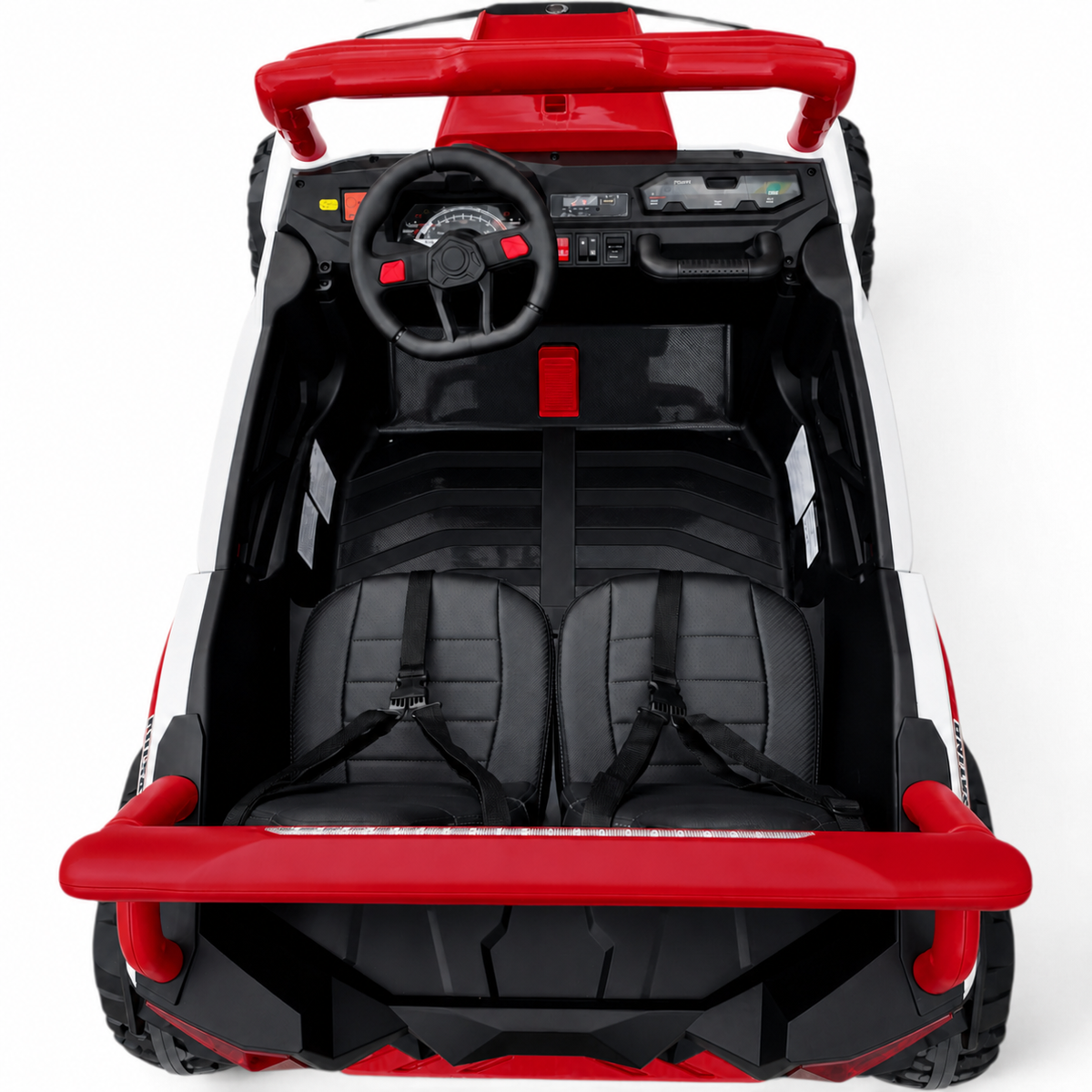 Buggy Pulsating 4x4 24V Vermelho – carro elétrico para criança (vista 5)