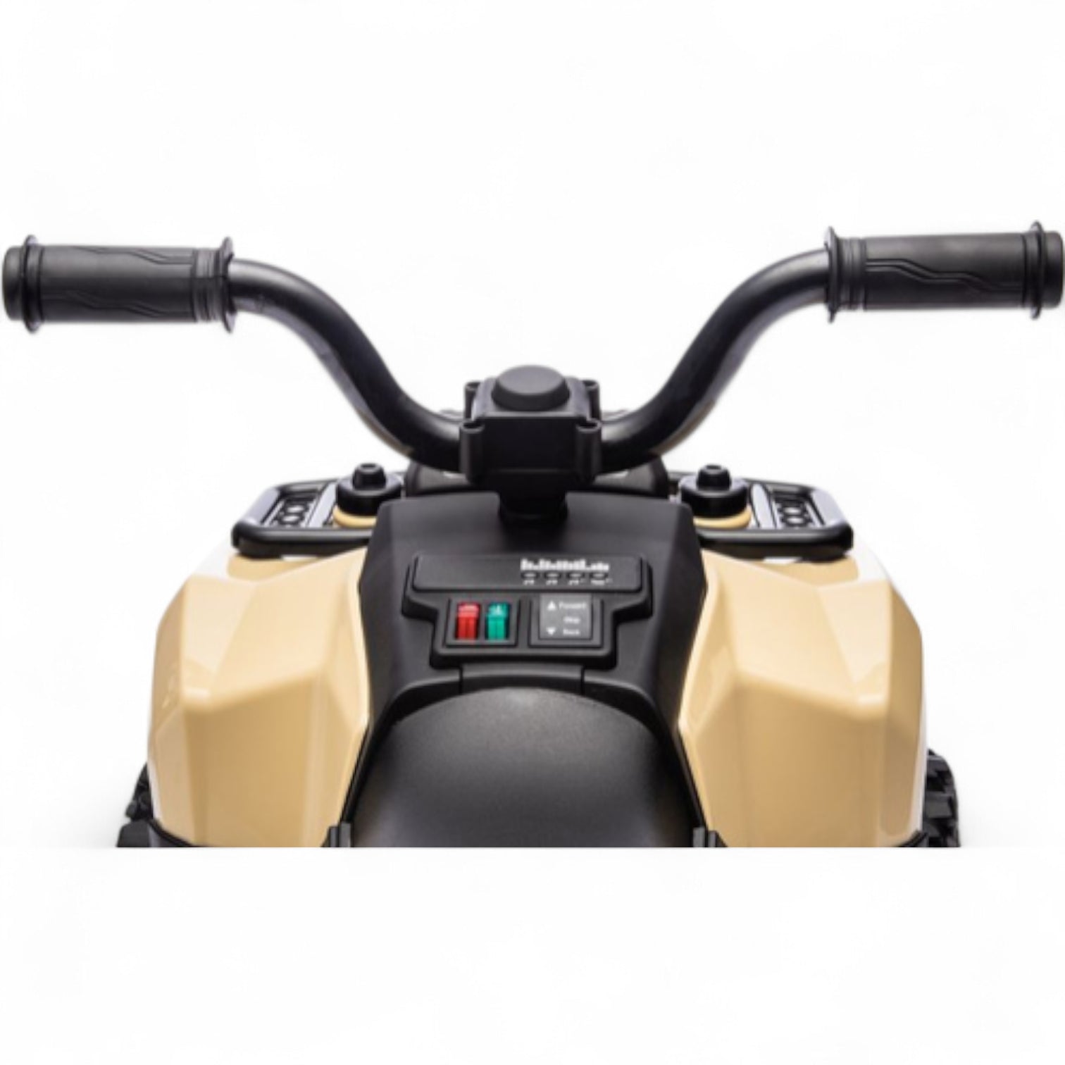 Mini Moto 4 Elétrica para Crianças LITTLE EXPLORER 6v Khaki c/ RODAS DE BORRACHA