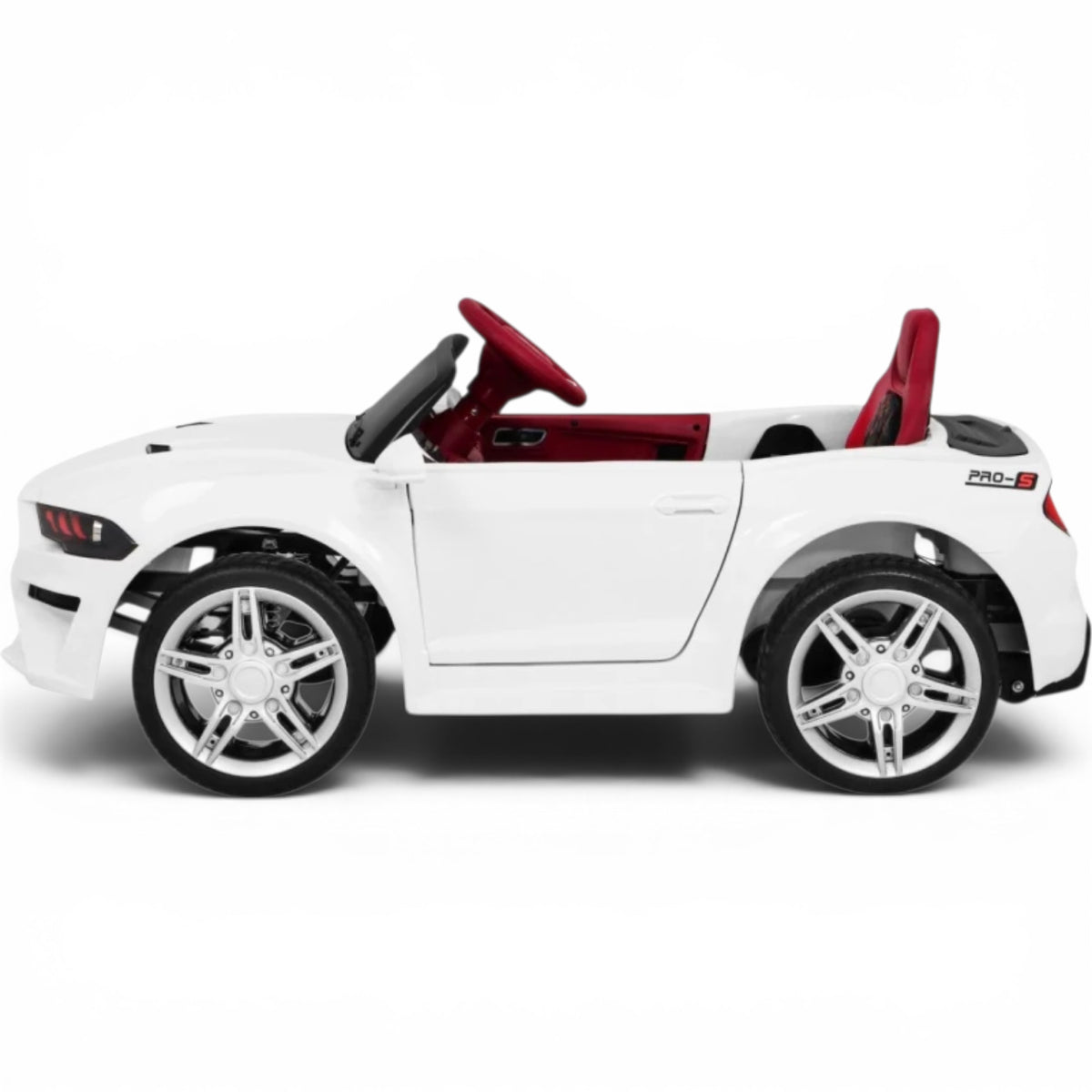 GT Style 12V Branco – carro elétrico para criança (vista 10)