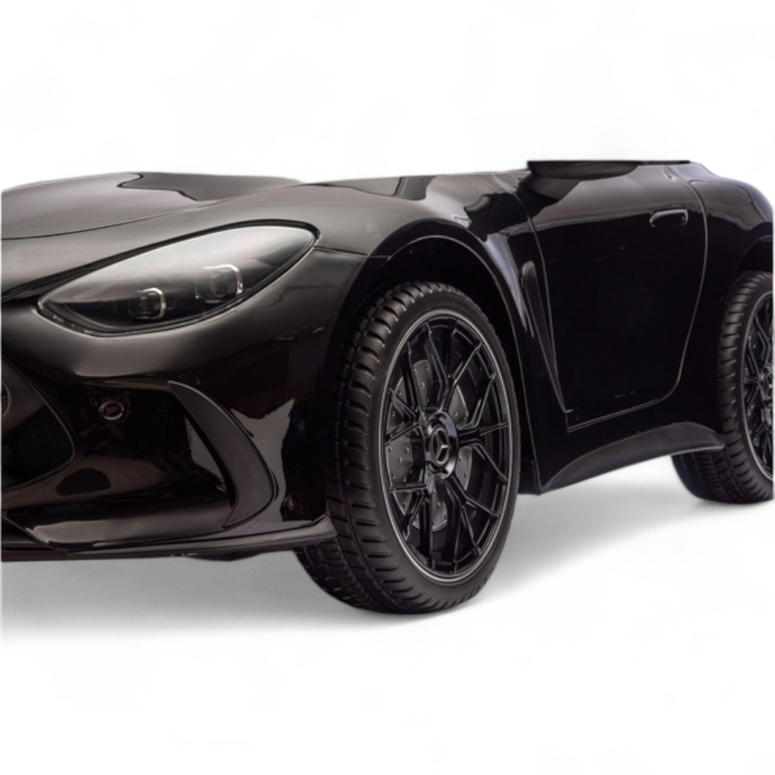 Carro Elétrico para Criança MERCEDES GT63 24v STRONG XXL Preto Metalizado c/ MP4, RODAS DE BORRACHA & ASSENTO EM PELE