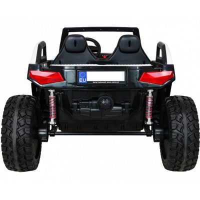 Carro Elétrico para Criança BUGGY CLASH 4x4 24v Branco 2 LUGARES, RODAS DE BORRACHA & ASSENTO EM PELE