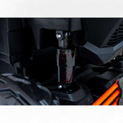 Carro Elétrico para Criança CAN-AM MAVERICK TURBO RR 4x4 24v Laranja c/ RODAS DE BORRACHA & ASSENTO EM PELE