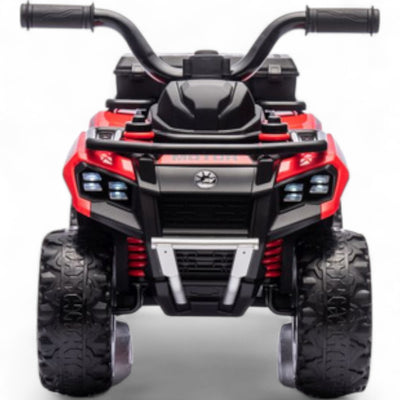 Mini Moto 4 Elétrica para Crianças LITTLE EXPLORER 6v Vermelha c/ RODAS DE BORRACHA