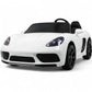 Carro elétrico para Criança Perfecta XXL 24v Motor Brushless 180w 15km/h Branco c/ rodas de borracha e assento em pele
