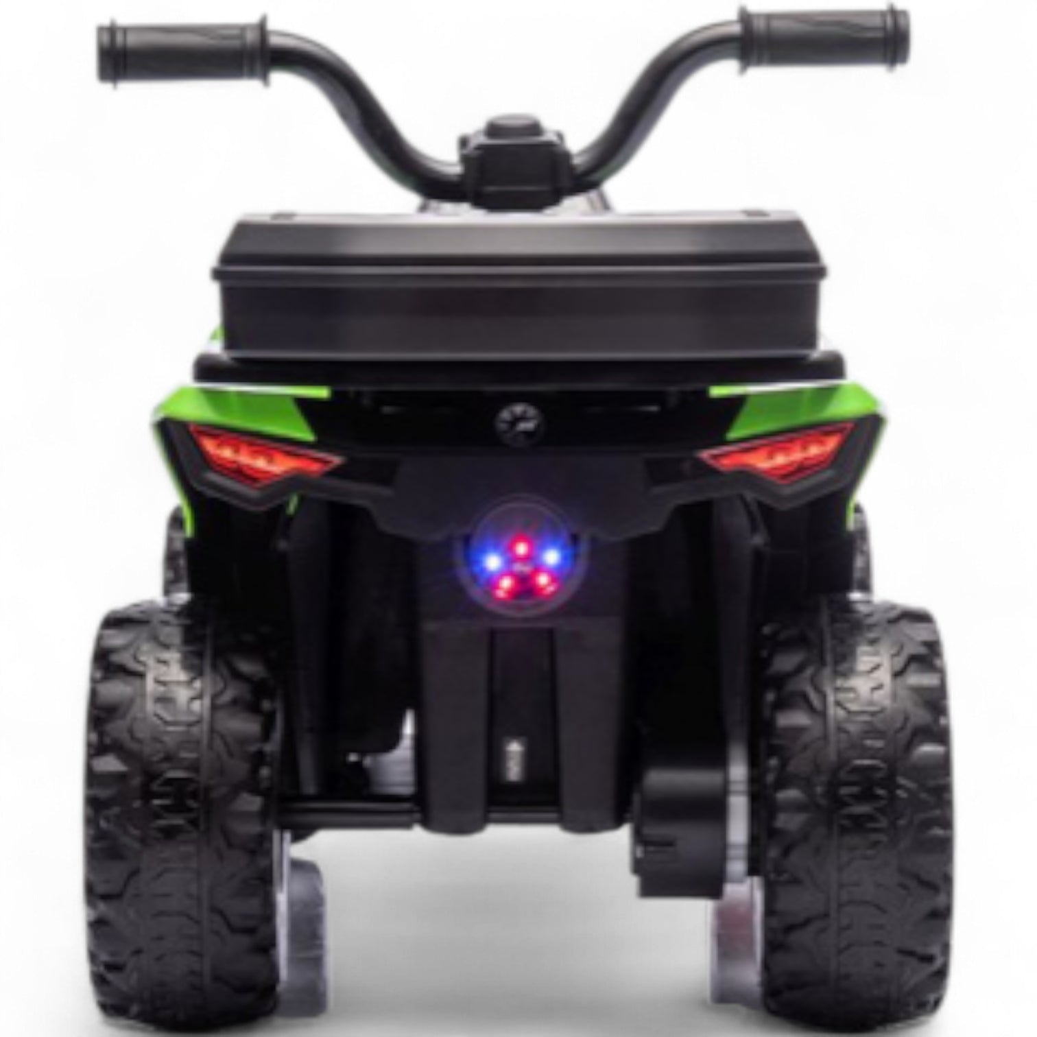 Mini Moto 4 Elétrica para Crianças LITTLE EXPLORER 6v Verde c/ RODAS DE BORRACHA