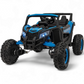 Carro Elétrico para Criança MAVERICK STYLE 4x4 24v Azul c/ RODAS DE BORRACHA & ASSENTO EM PELE