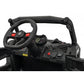 Carro Elétrico para Criança MAVERICK STYLE 4x4 24v Preto c/ RODAS DE BORRACHA & ASSENTO EM PELE