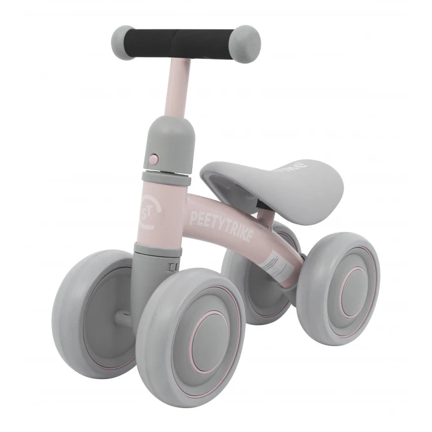 Bicicleta de Equilíbrio PettyTrike Rosa