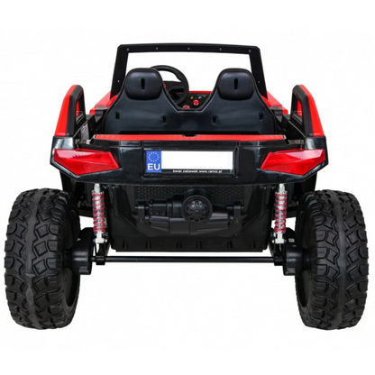 PRÉ-VENDA - Carro Elétrico para Criança BUGGY CLASH 4x4 24v Vermelho 2 LUGARES, RODAS DE BORRACHA & ASSENTO EM PELE