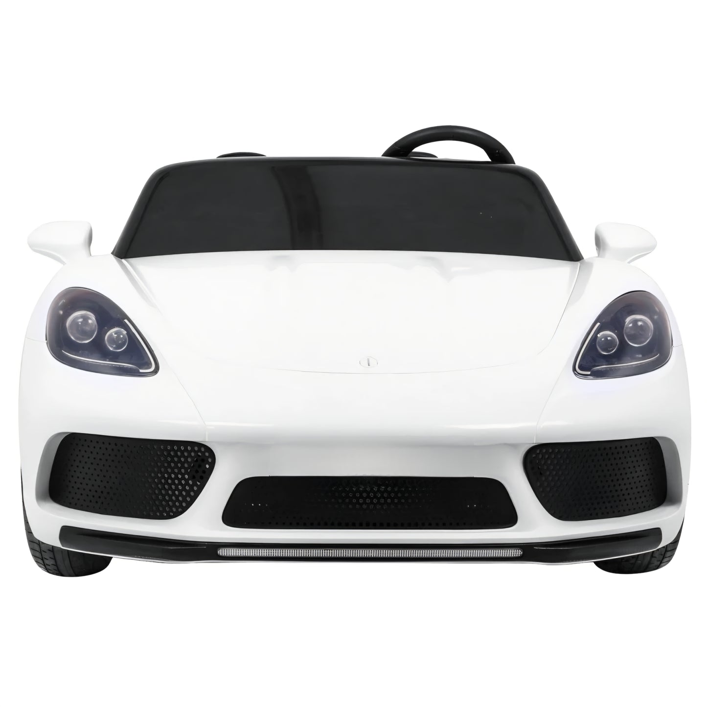 Carro elétrico para Criança Perfecta XXL 24v Motor Brushless 180w 15km/h Branco c/ rodas de borracha e assento em pele