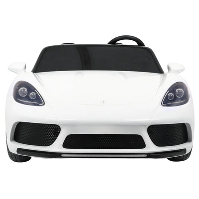 Carro elétrico para Criança PERFECTA XXL 24v Motor Brushless 180w 15km/h Branco c/ RODAS DE BORRACHA & ASSENTO EM PELE