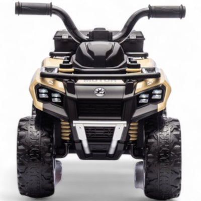 Mini Moto 4 Elétrica para Crianças LITTLE EXPLORER 6v Khaki c/ RODAS DE BORRACHA