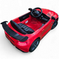 Carro Elétrico para Criança MERCEDES GTR MINI 12v Vermelho c/ RODAS DE BORRACHA & ASSENTO EM PELE