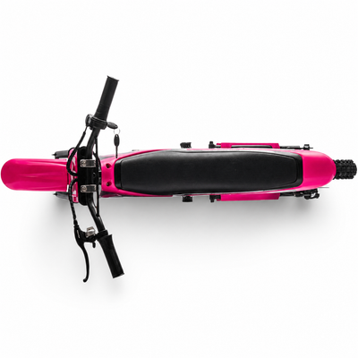 Mota Elétrica para Criança RAPTOR MX 36v Rosa c/ RODAS PNEUMÁTICAS E ASSENTO EM PELE