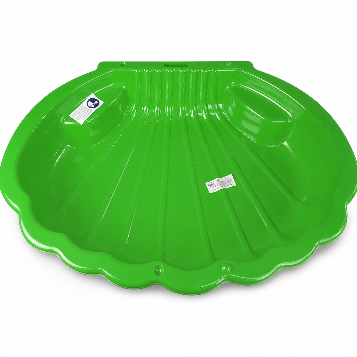 Piscina / Caixa de Areia Infantil Concha Verde 110 x 75 x 18 cm
