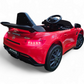 Carro Elétrico para Criança MERCEDES GTR MINI 12v Vermelho c/ RODAS DE BORRACHA & ASSENTO EM PELE