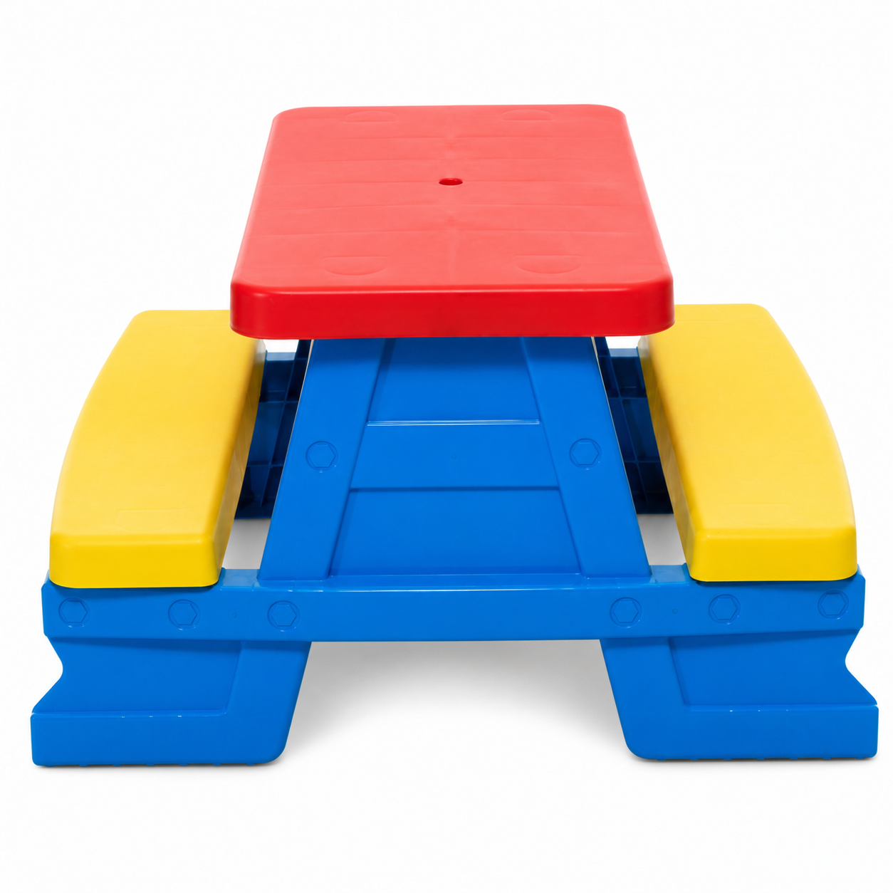 Mesa Infantil de Jardim com Bancos Azul