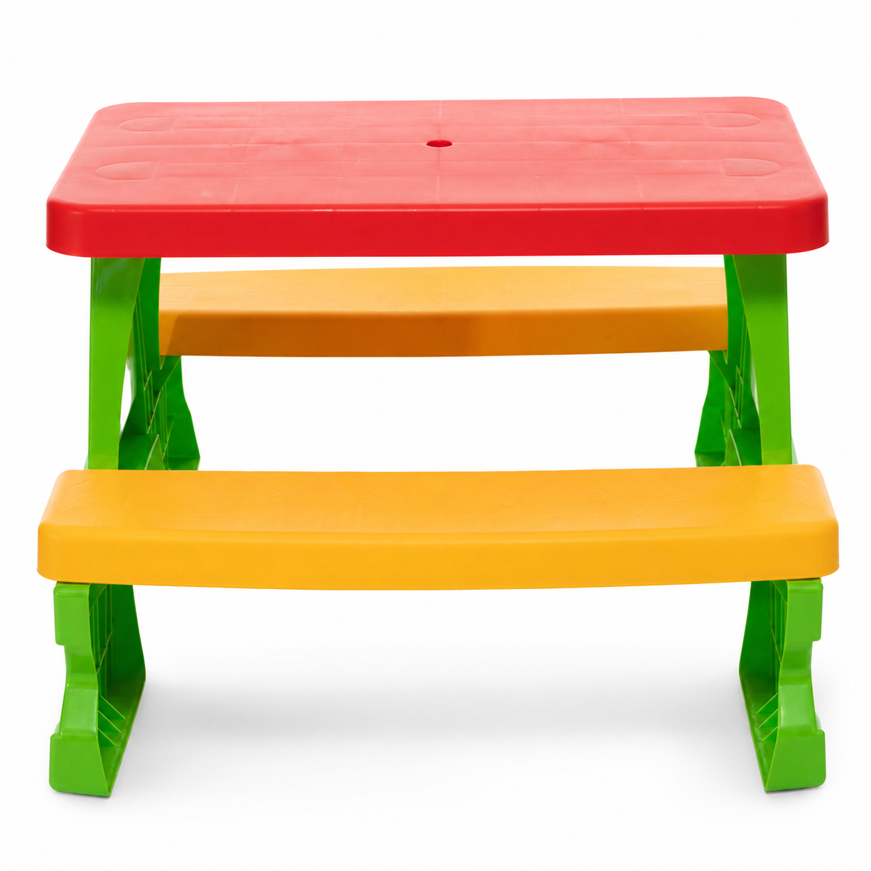 Mesa Infantil de Jardim com Bancos Verde