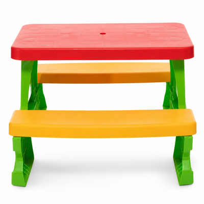 Mesa Infantil de Jardim com Bancos Verde