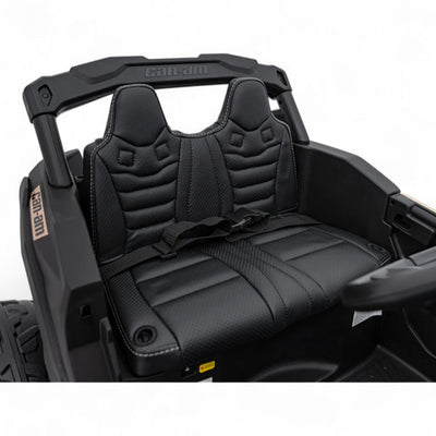 Carro Elétrico para Criança CAN-AM MAVERICK 4x4 24v Khaki c/ RODAS DE BORRACHA & ASSENTO EM PELE