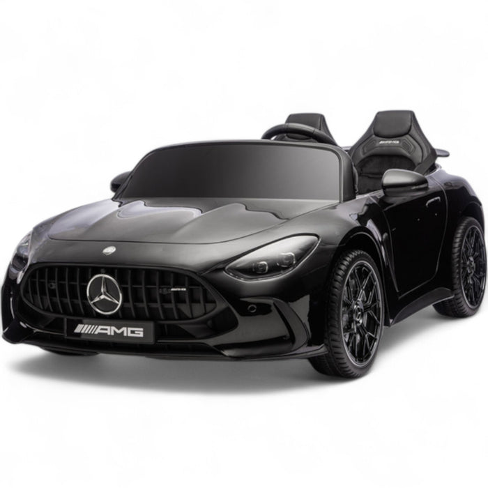 Carro Elétrico para Criança MERCEDES GT63 24v STRONG XXL Preto Metalizado c/ MP4, RODAS DE BORRACHA & ASSENTO EM PELE ECOLÓGICA