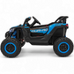 Carro Elétrico para Criança MAVERICK STYLE 4x4 24v Azul c/ RODAS DE BORRACHA & ASSENTO EM PELE