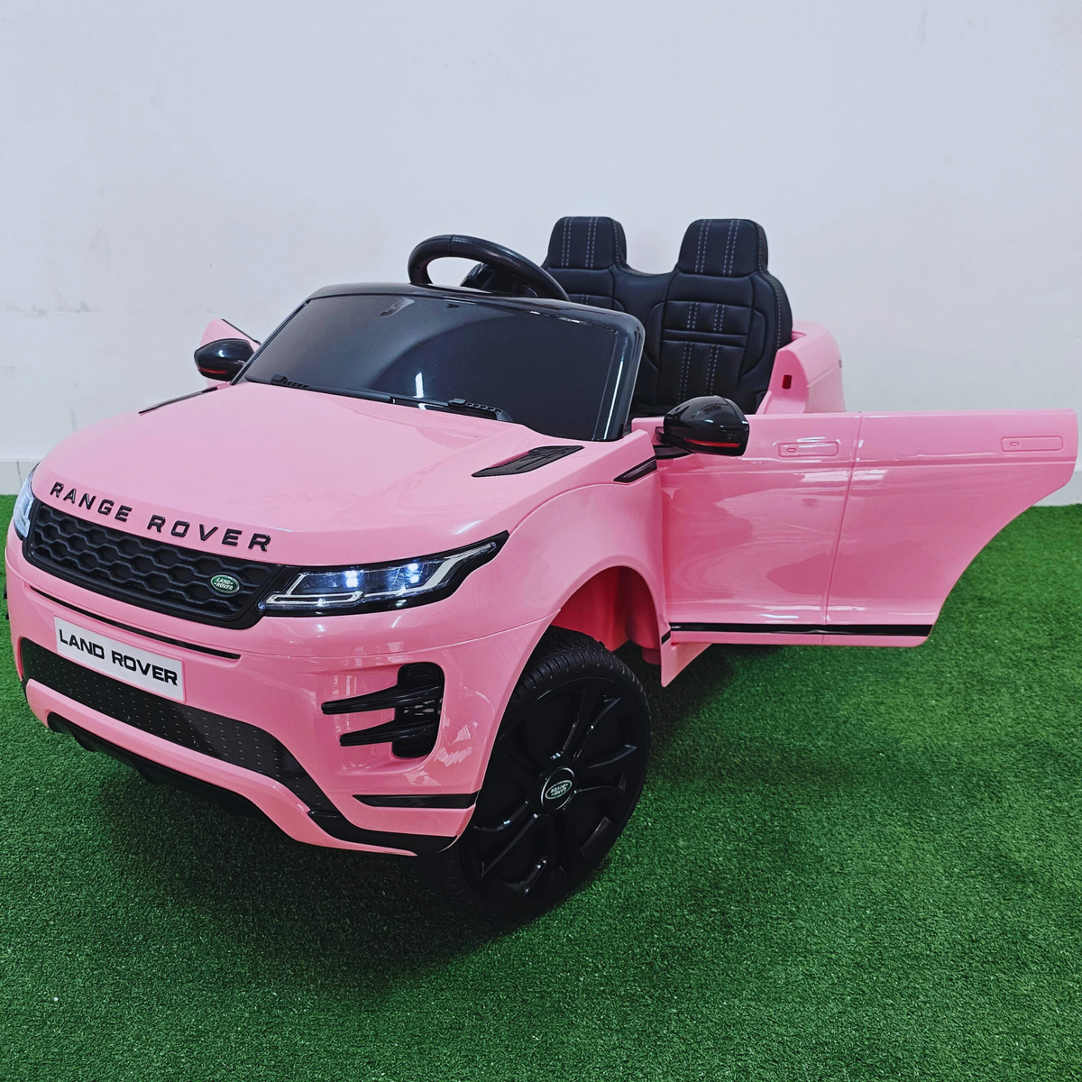 Range Rover Evoque 12V Rosa – carro elétrico para criança (vista 3)
