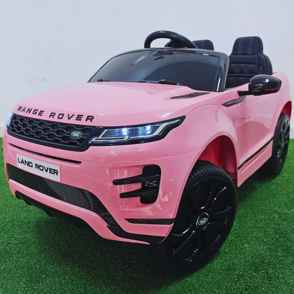 Range Rover Evoque 12V Rosa – carro elétrico para criança (vista 2)